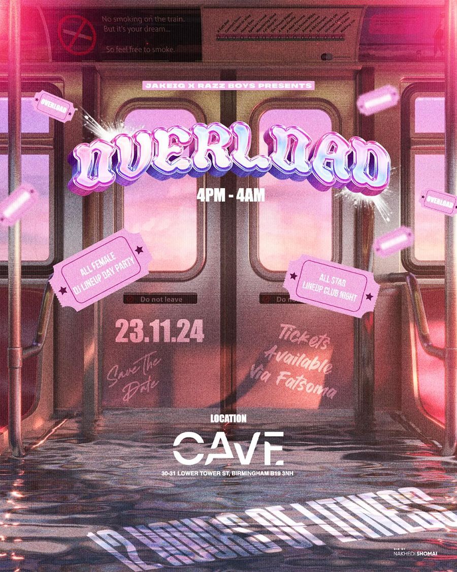Overload event poster, 23 November 2024